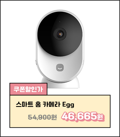 스마트 홈 카메라 Egg